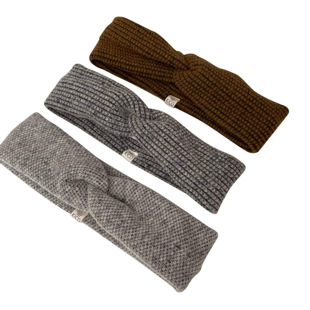 Haarband Boucle, Grau