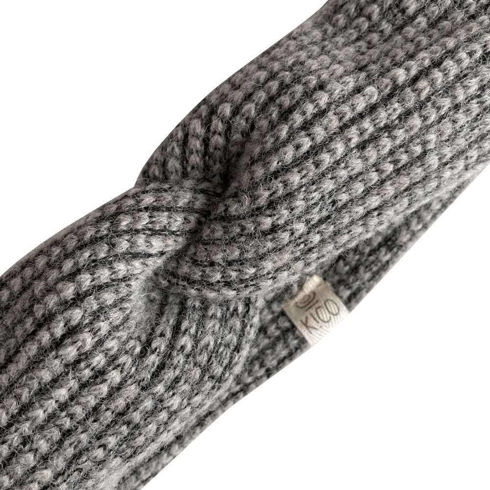 Haarband Boucle, Grau
