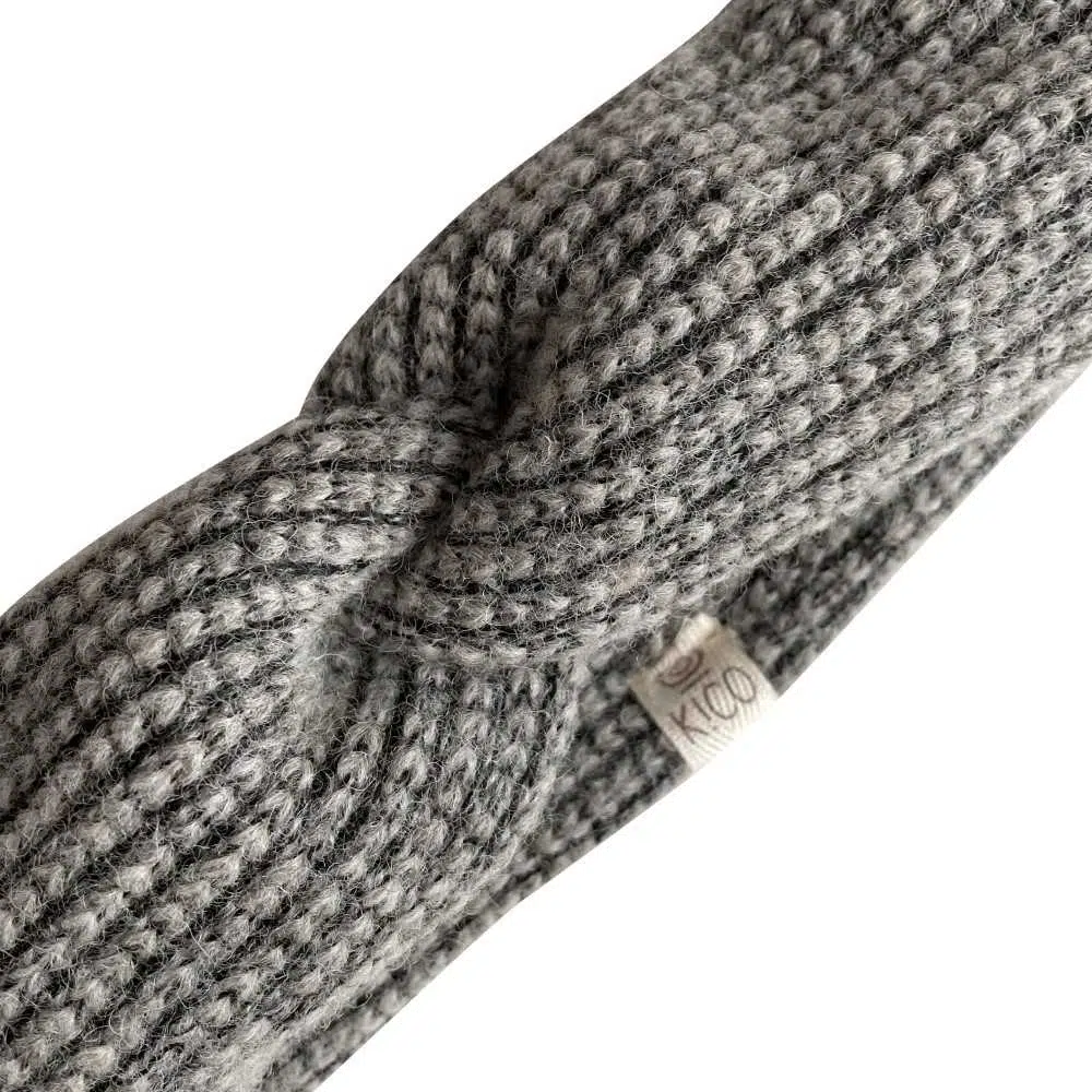 Haarband Boucle, Grau