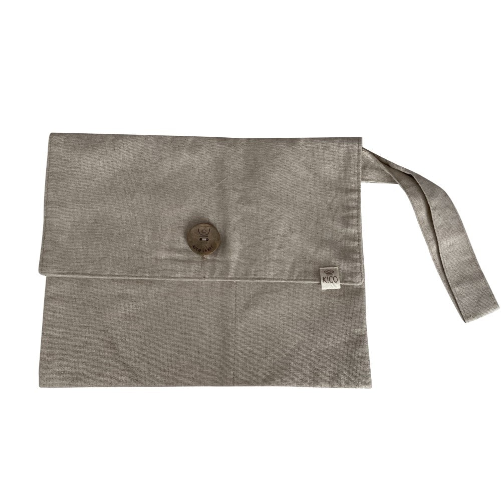 Leinen Etui, Beige