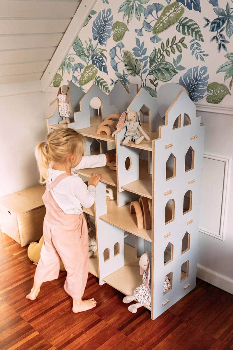 Spielhaus Paravent 4in1
