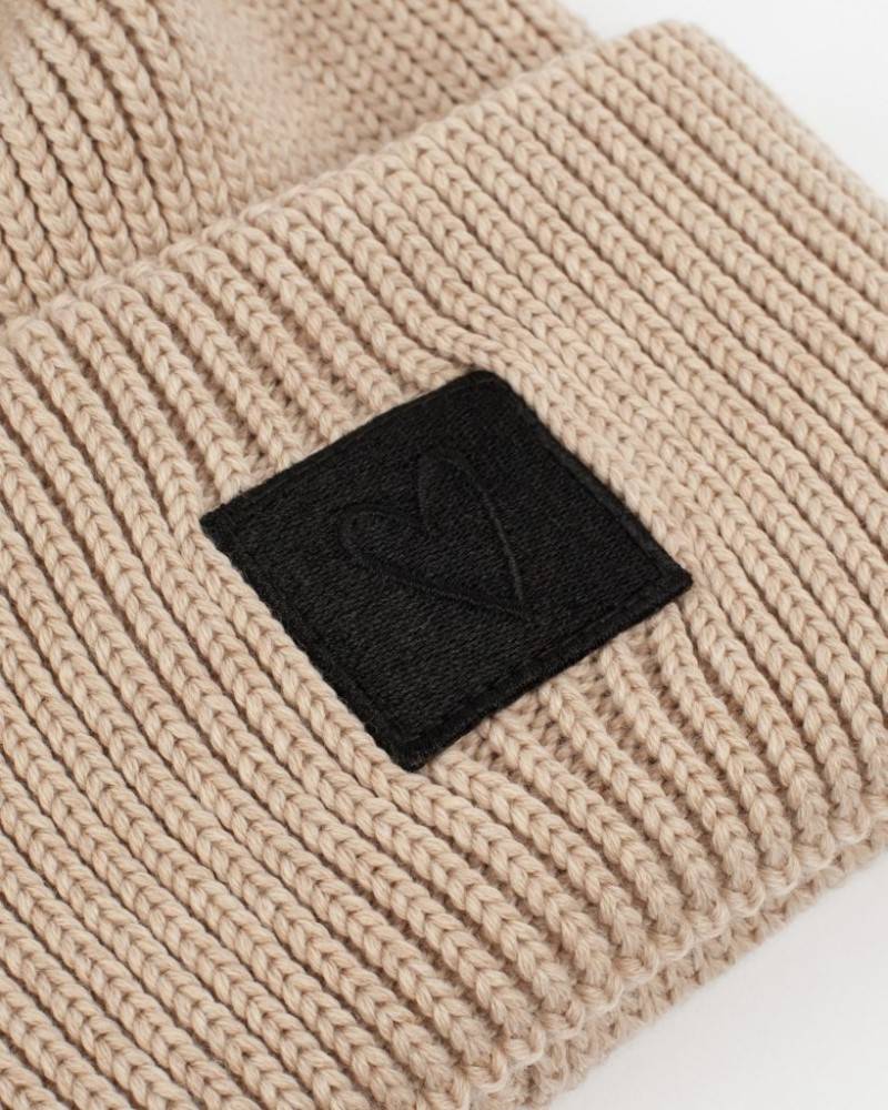 Mütze, Beige