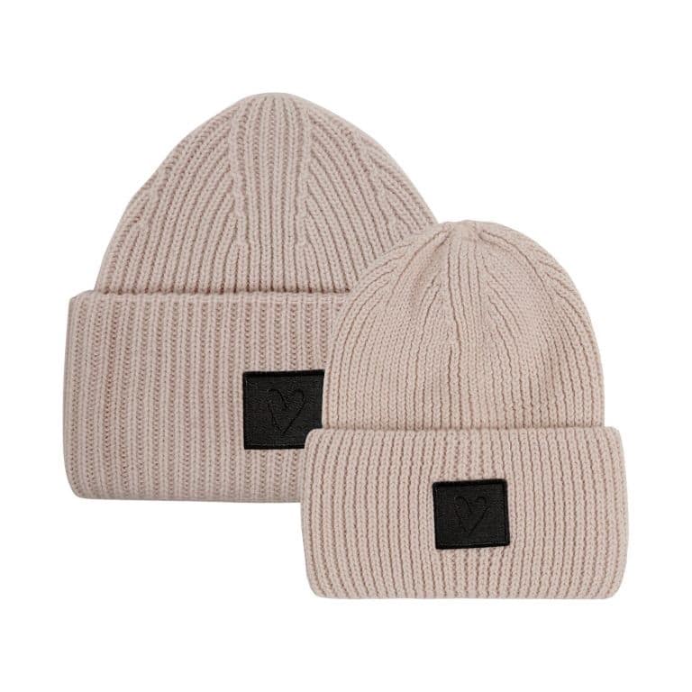Mütze, Beige