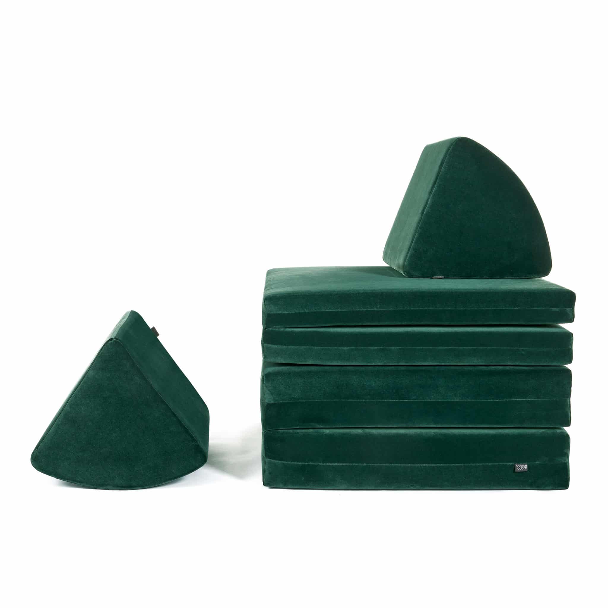 Das modulare Familiensofa *Coogeecouch*, Pine Green