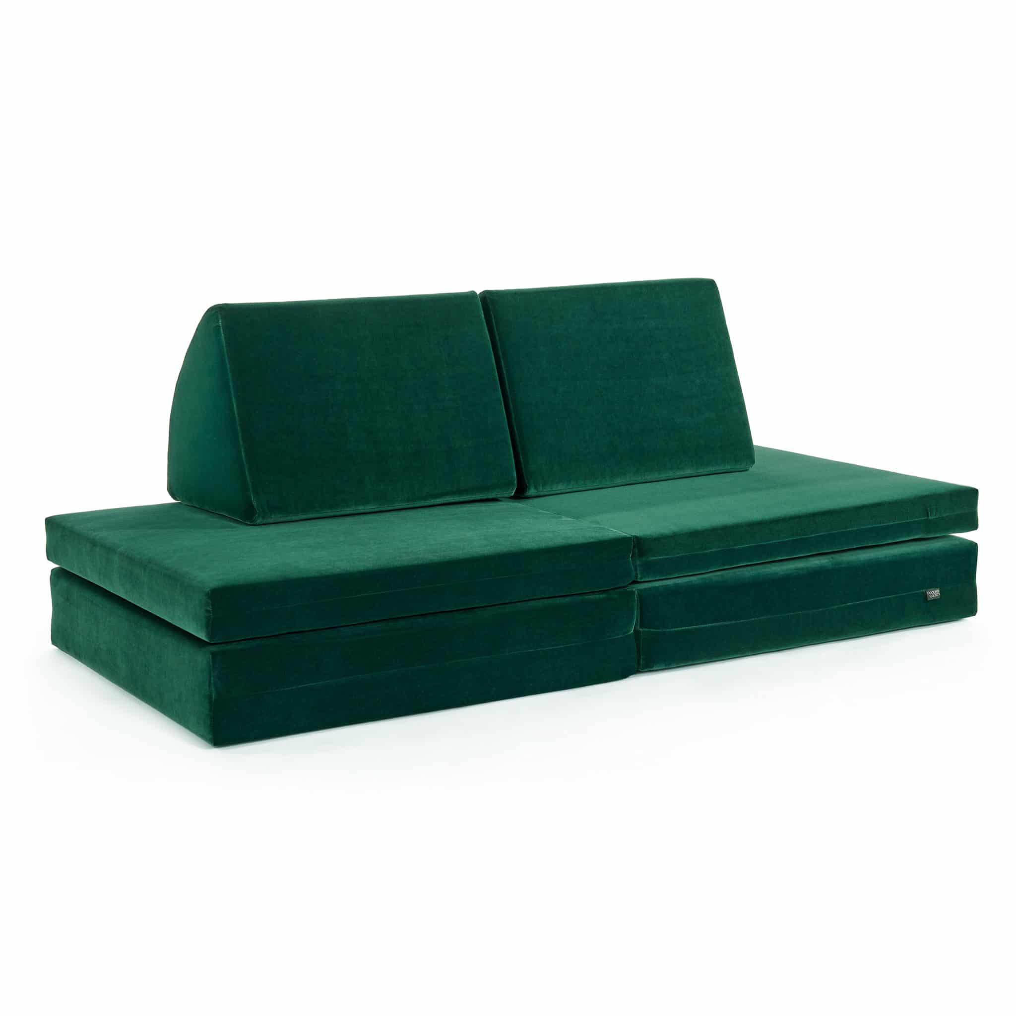 Das modulare Familiensofa *Coogeecouch*, Pine Green