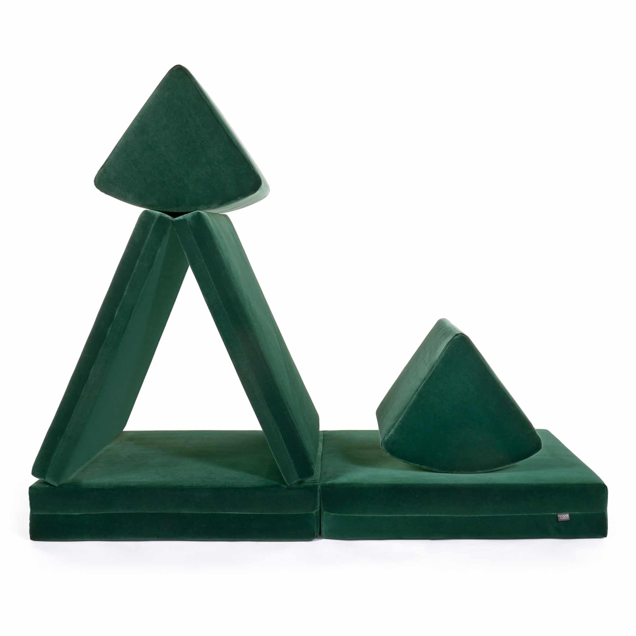 Das modulare Familiensofa *Coogeecouch*, Pine Green