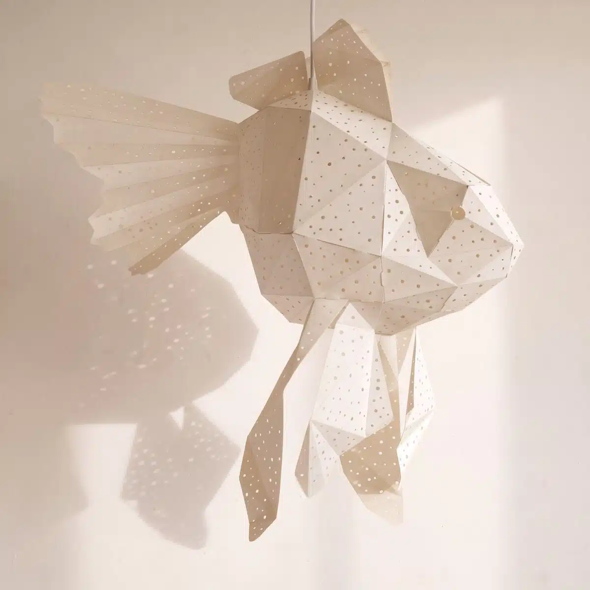 Goldfish – Goldfisch-Pendelleuchte, Weiß – Produktansicht