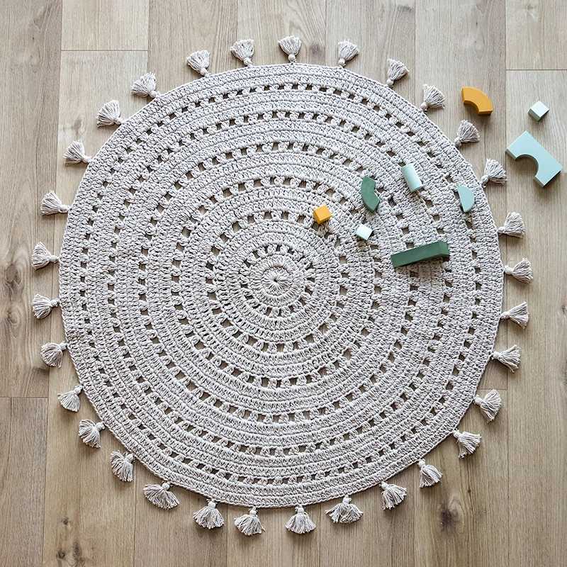 Teppich "Nila" Pearl Grey Ø120cm