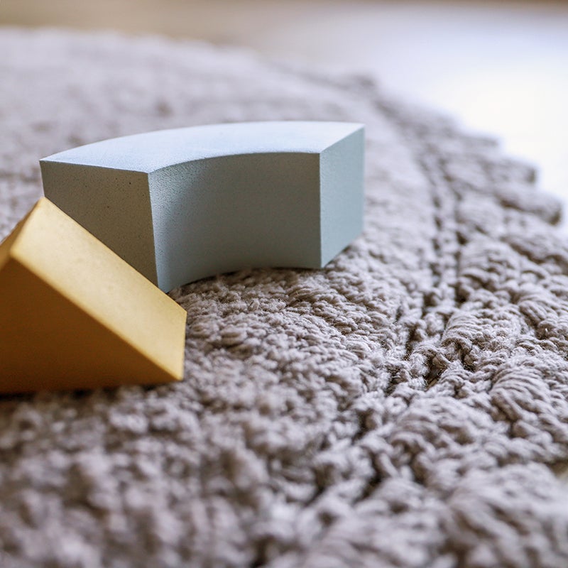 Teppich "Perla" Grey Ø110cm