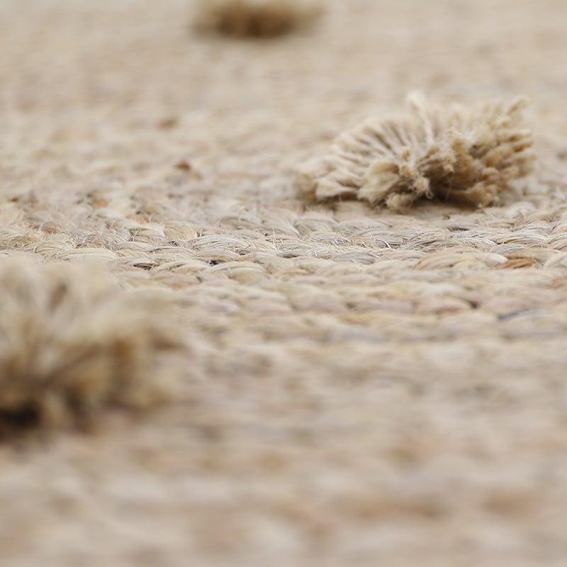 Jute Teppich "Siska" Naturel Ø140cm