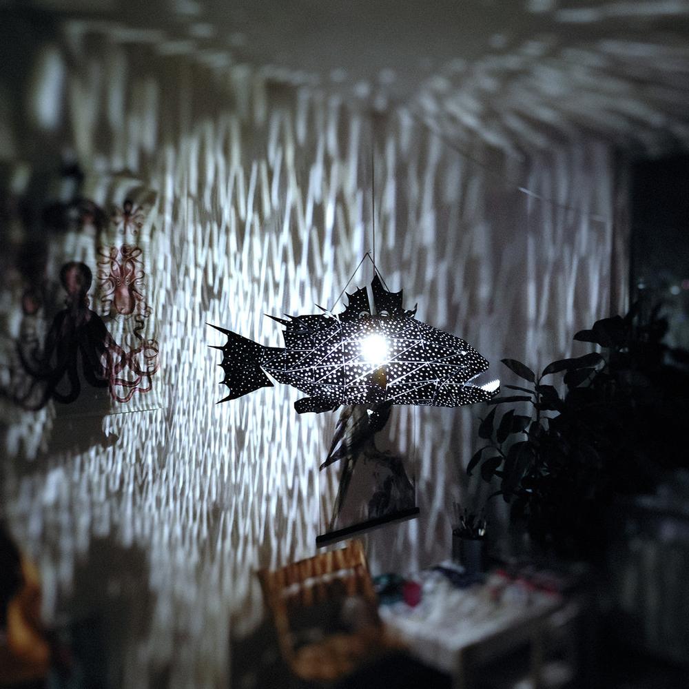 Lapu-Lapu Lampe, Schwarz