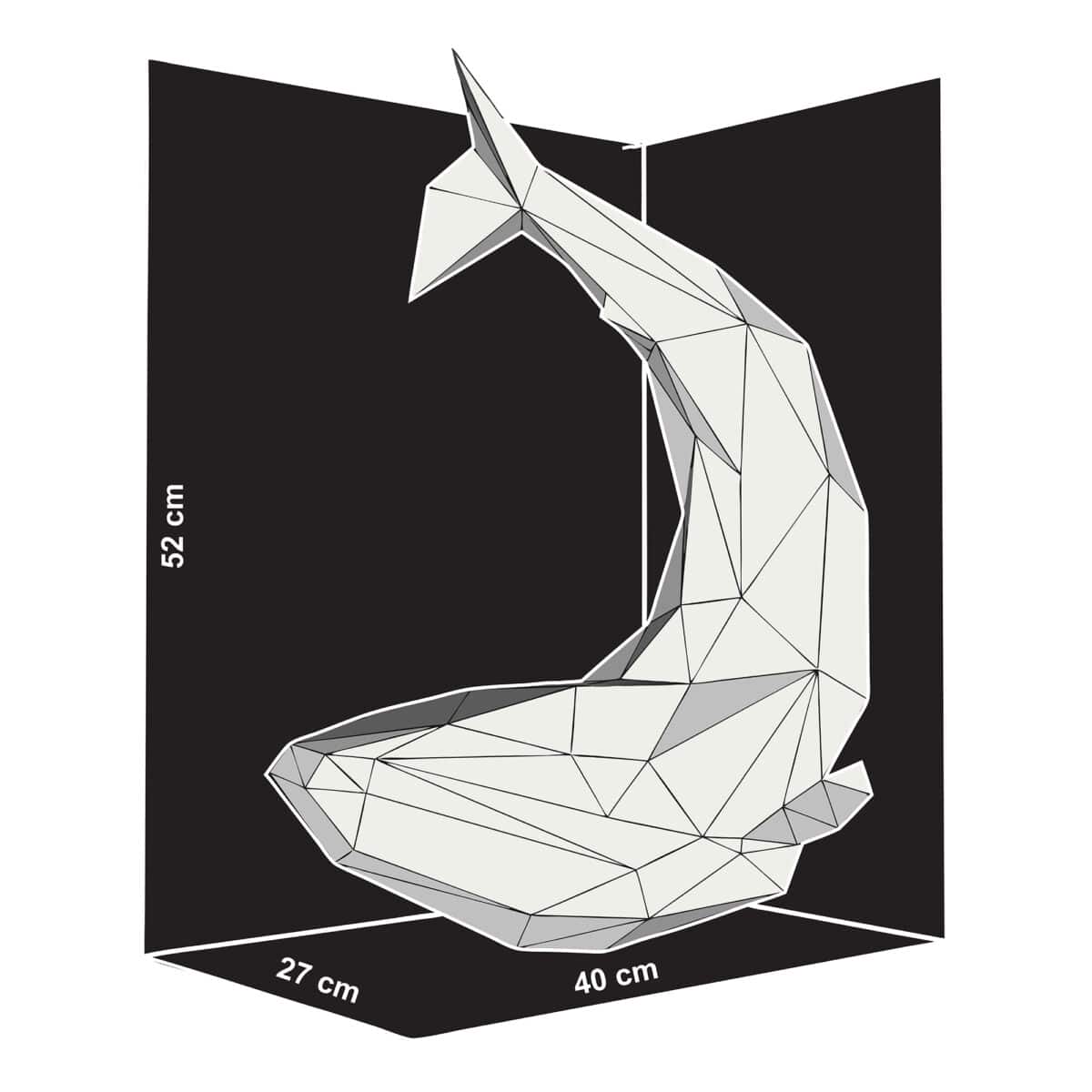 Black Whale Lampe