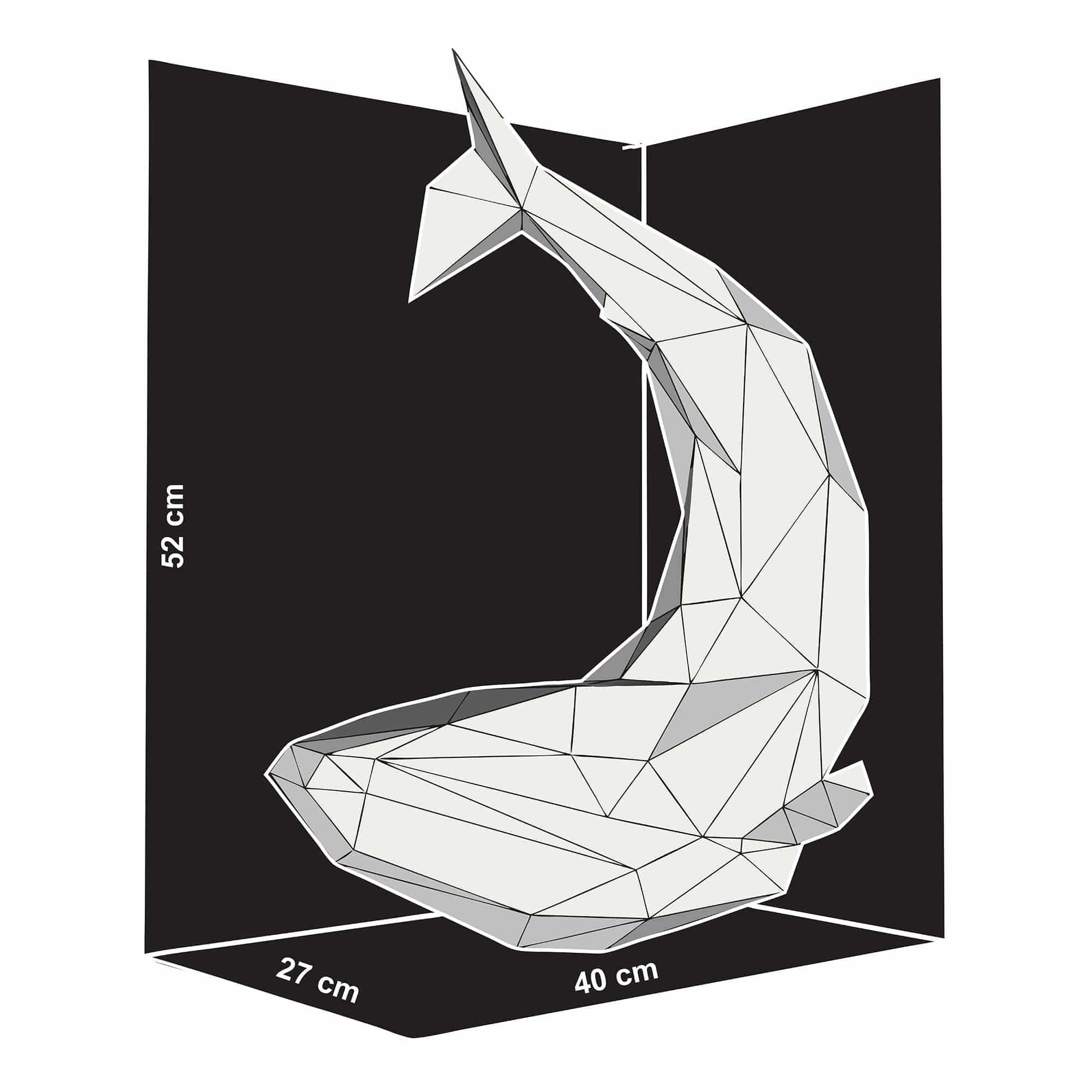 Black Whale Lampe