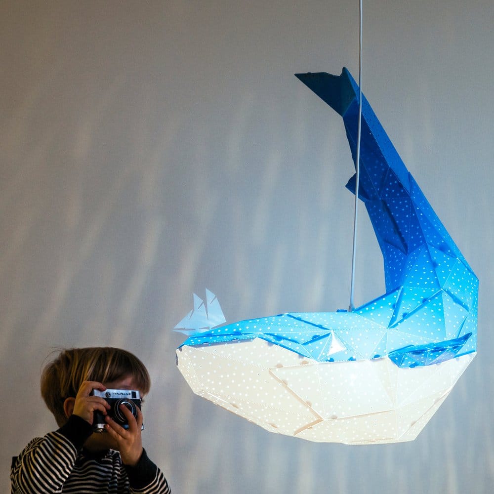 Blue Whale Lampe