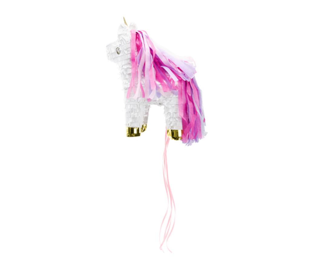 Pinata Einhorn, befüllt