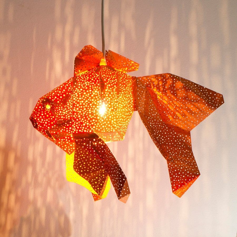 Fisch Lampe DIY-Kit, Weiß