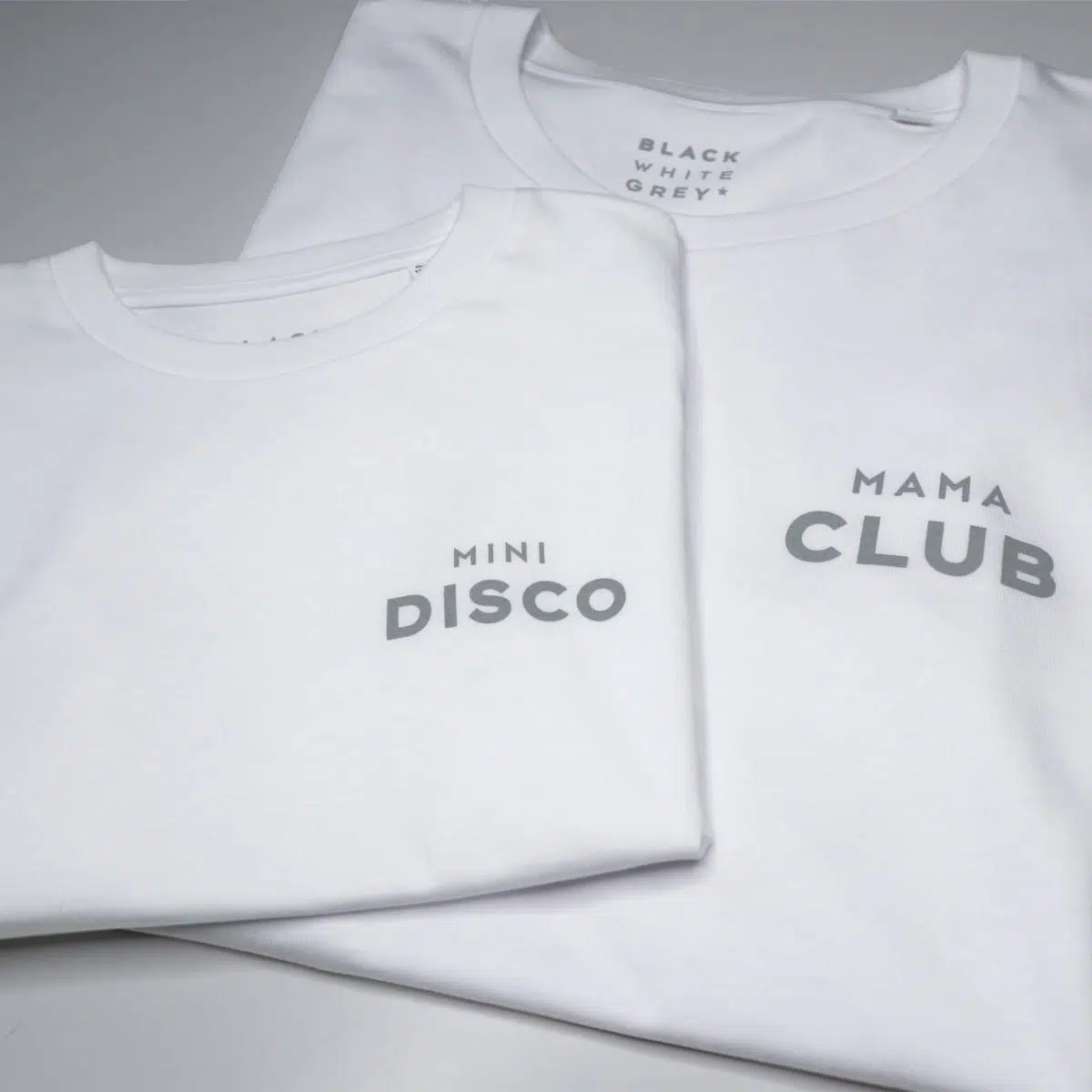 T-Shirt "Mini Disco" weiß