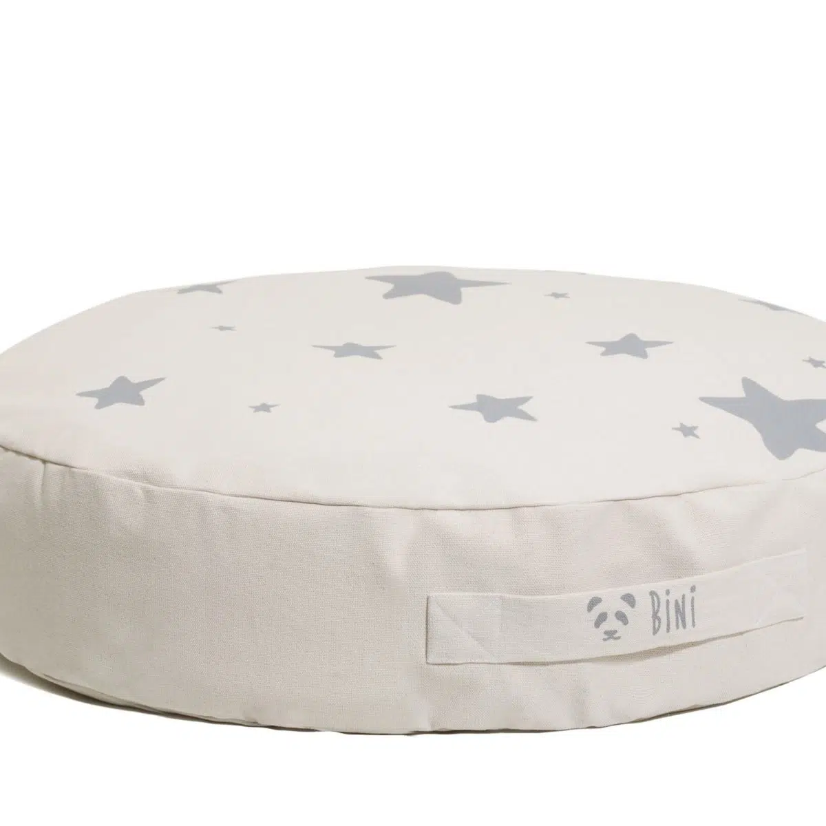 Sitzkissen "Pouf Grey Stars"