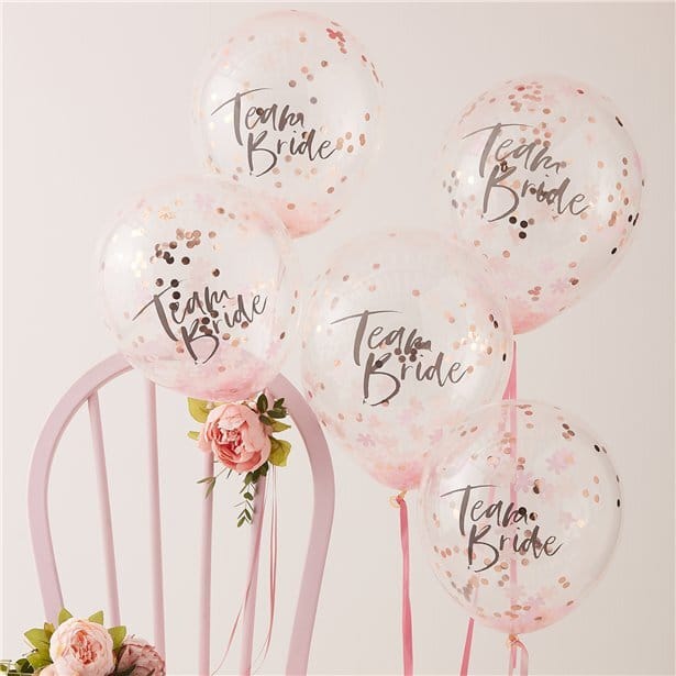 Ballons "Team Bride"