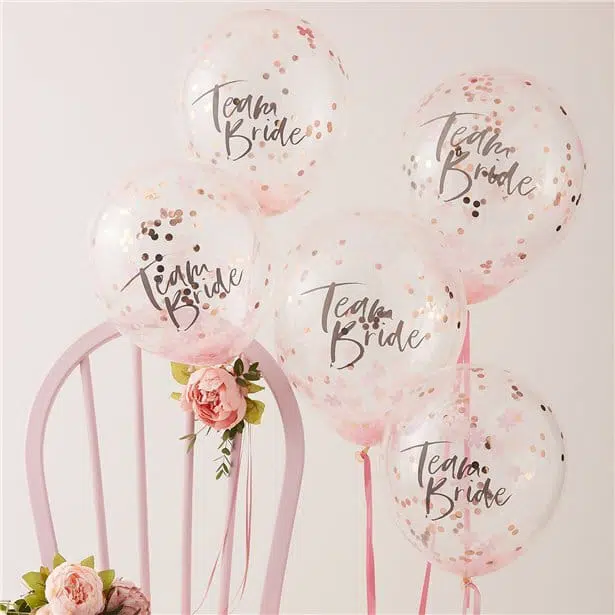 Ballons "Team Bride"