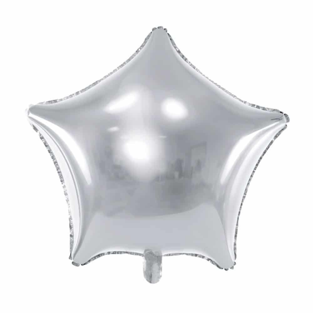 LetsPartyBox_folienballon_stern_silber