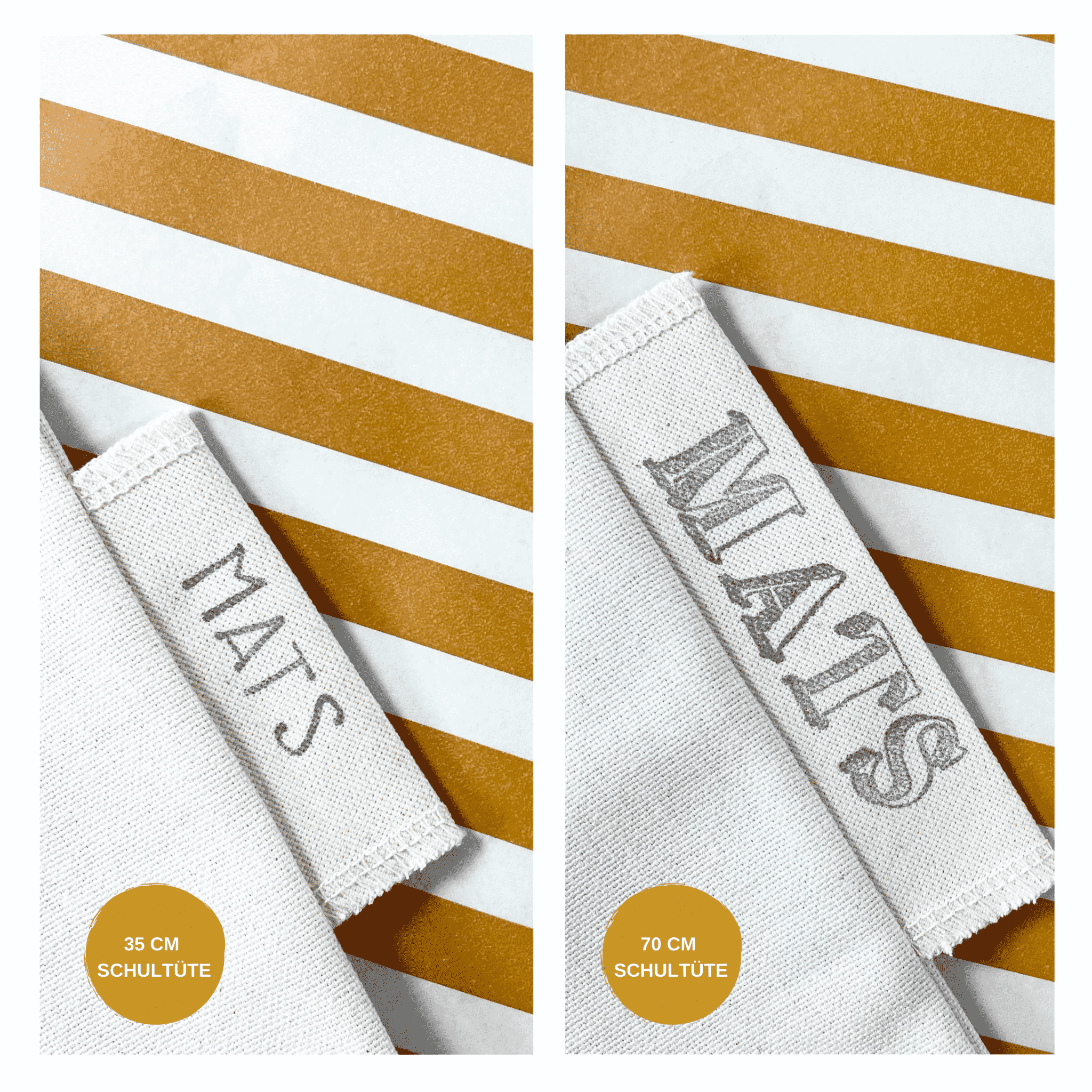 Namensschild Schultüte