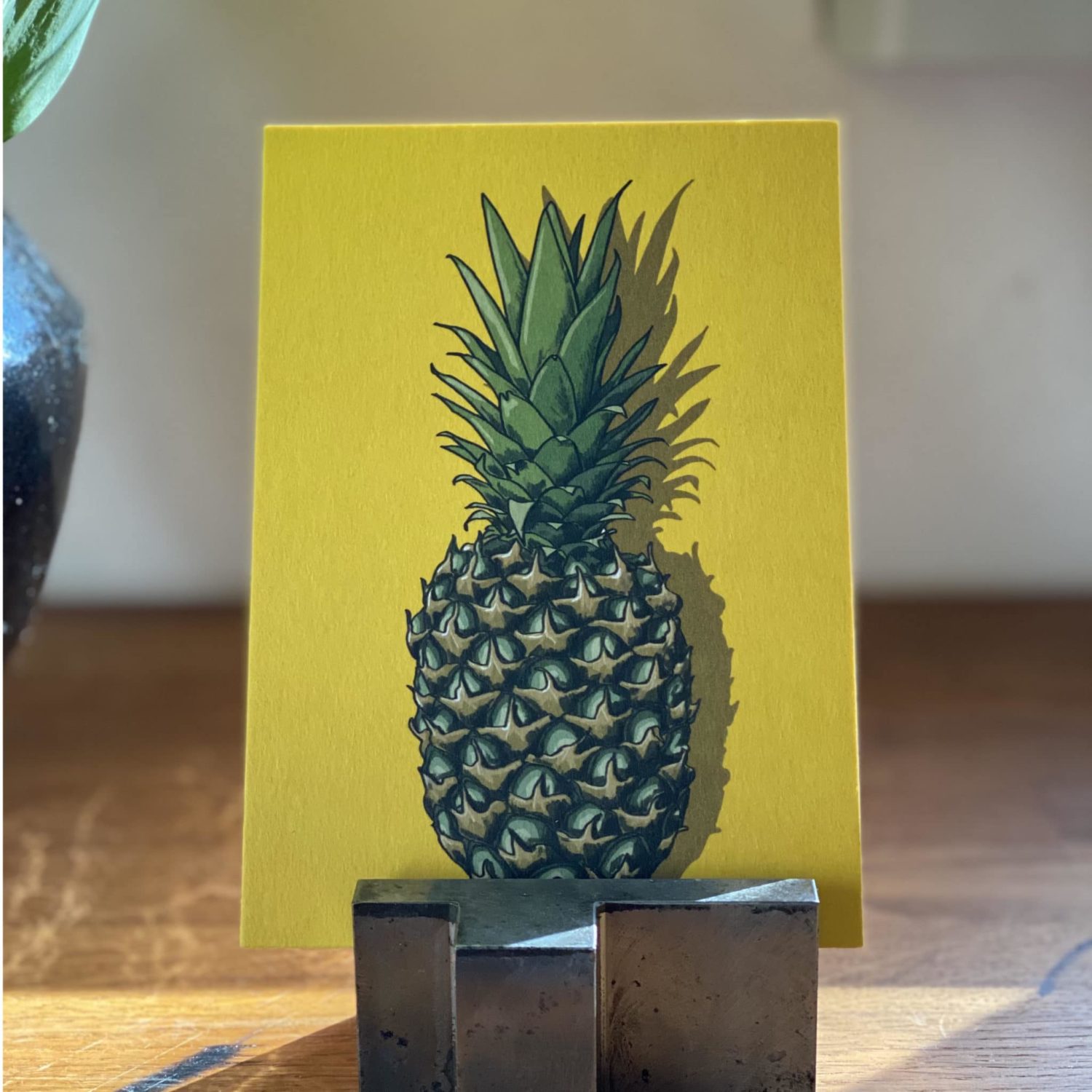Postkarte Ananas "PINYA" von illi