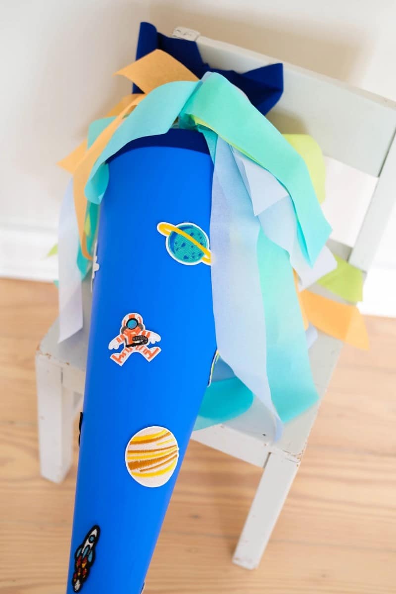 Schultüte Astronaut Weltall, Blau