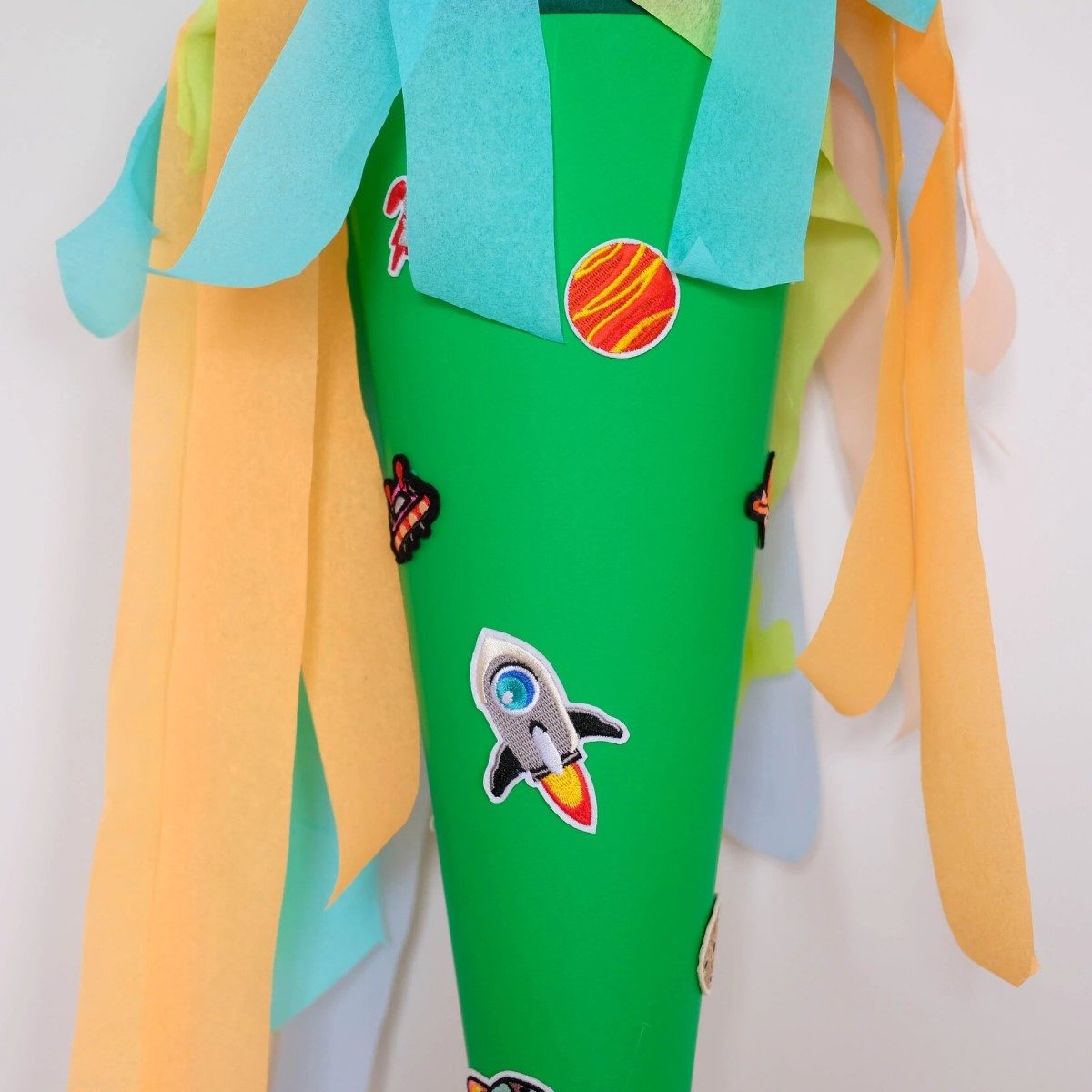 Schultüte Rakete, Grün