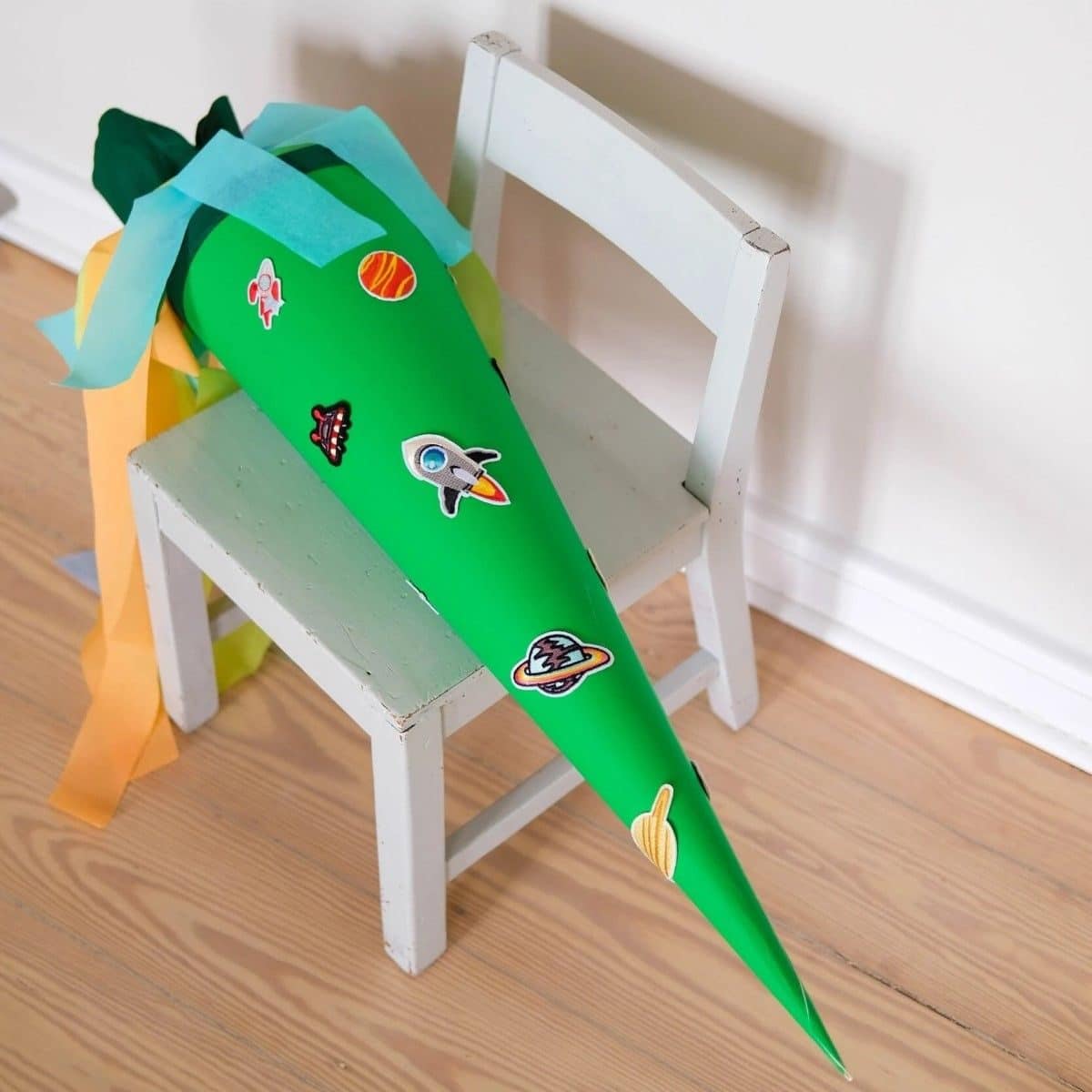 Schultüte Rakete, Grün