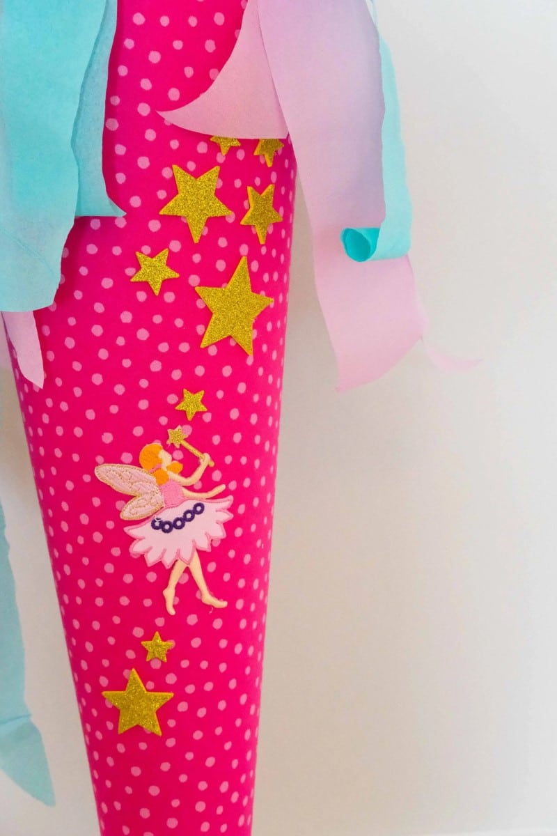 Schultüte Sternenfee, Stoff