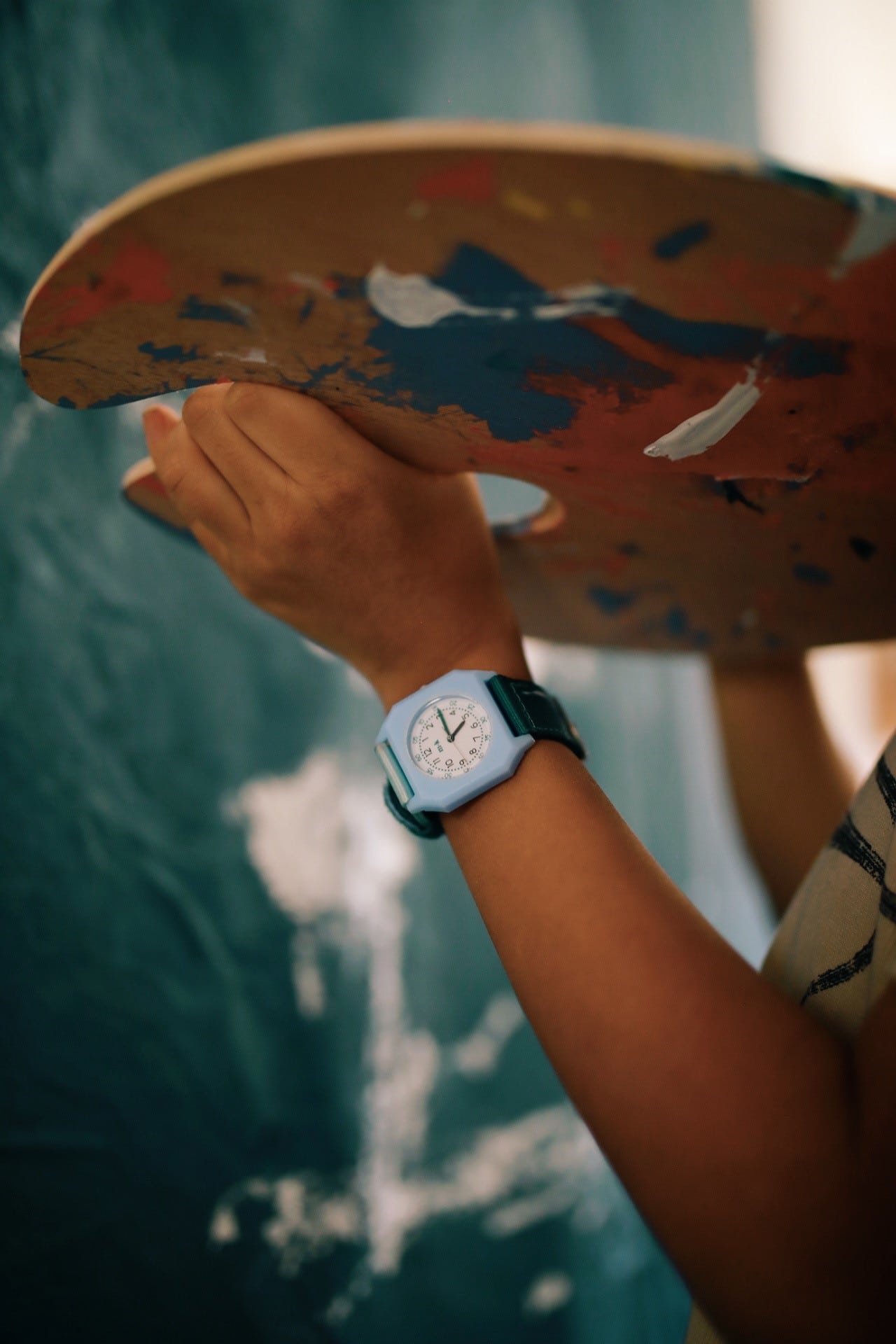 Kinderarmbanduhr *Eucalyptus Rain*