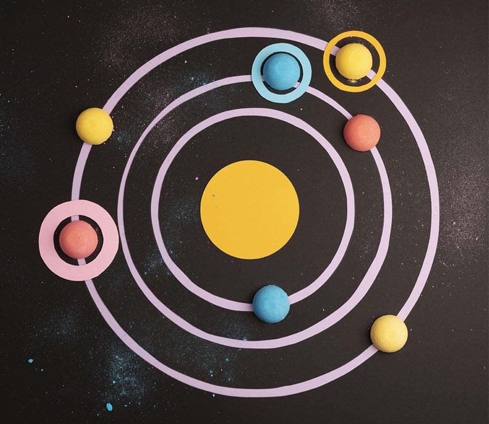 Badekugeln, Space