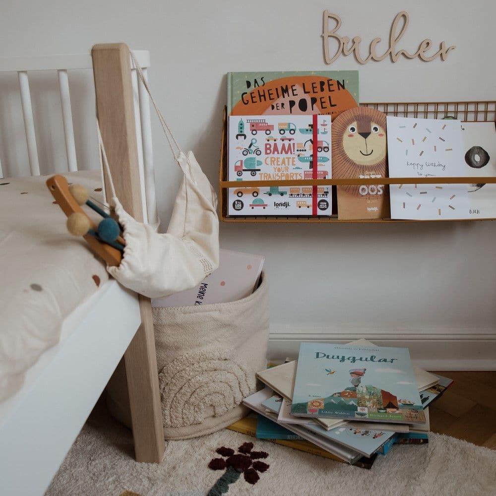 Wanddeko "Bücher"