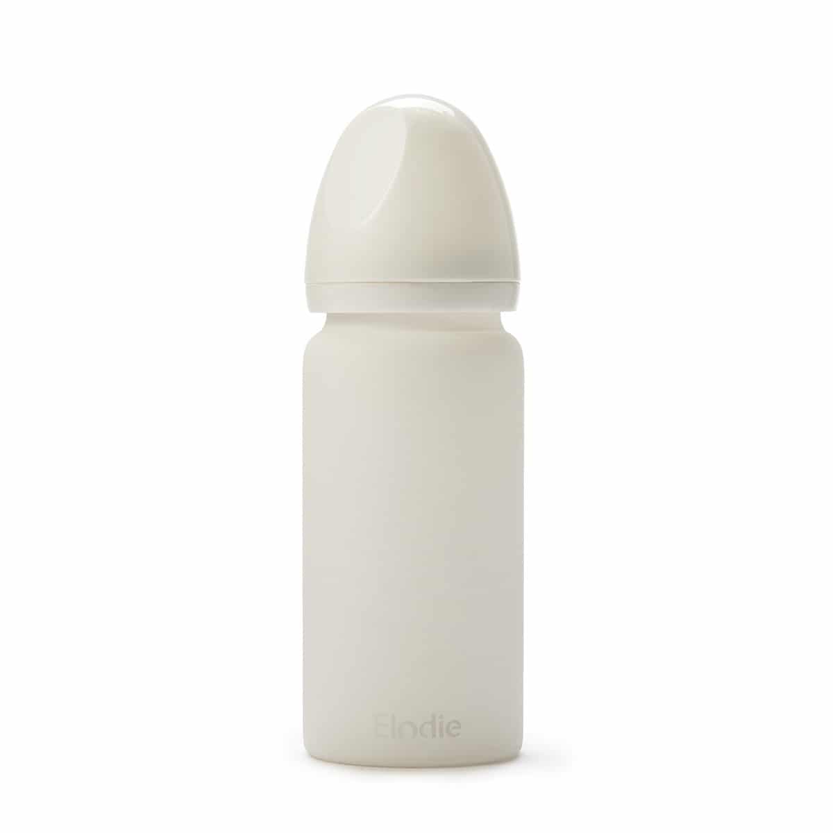 Babyflasche aus Glas, Vanilla White