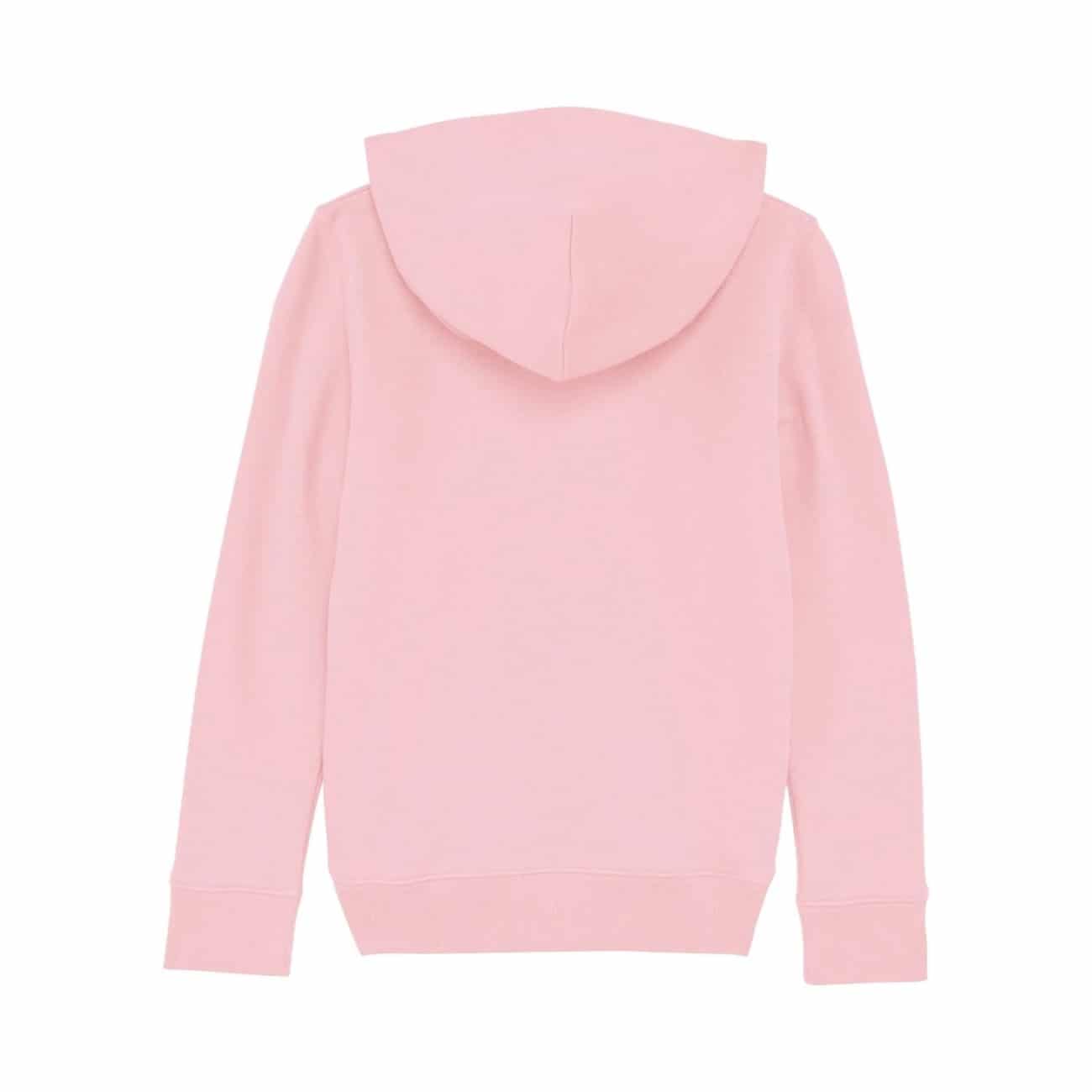 Hoodie Kids "Peace", Cotton Pink