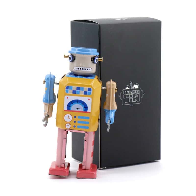 Blechroboter "Electro Bot"