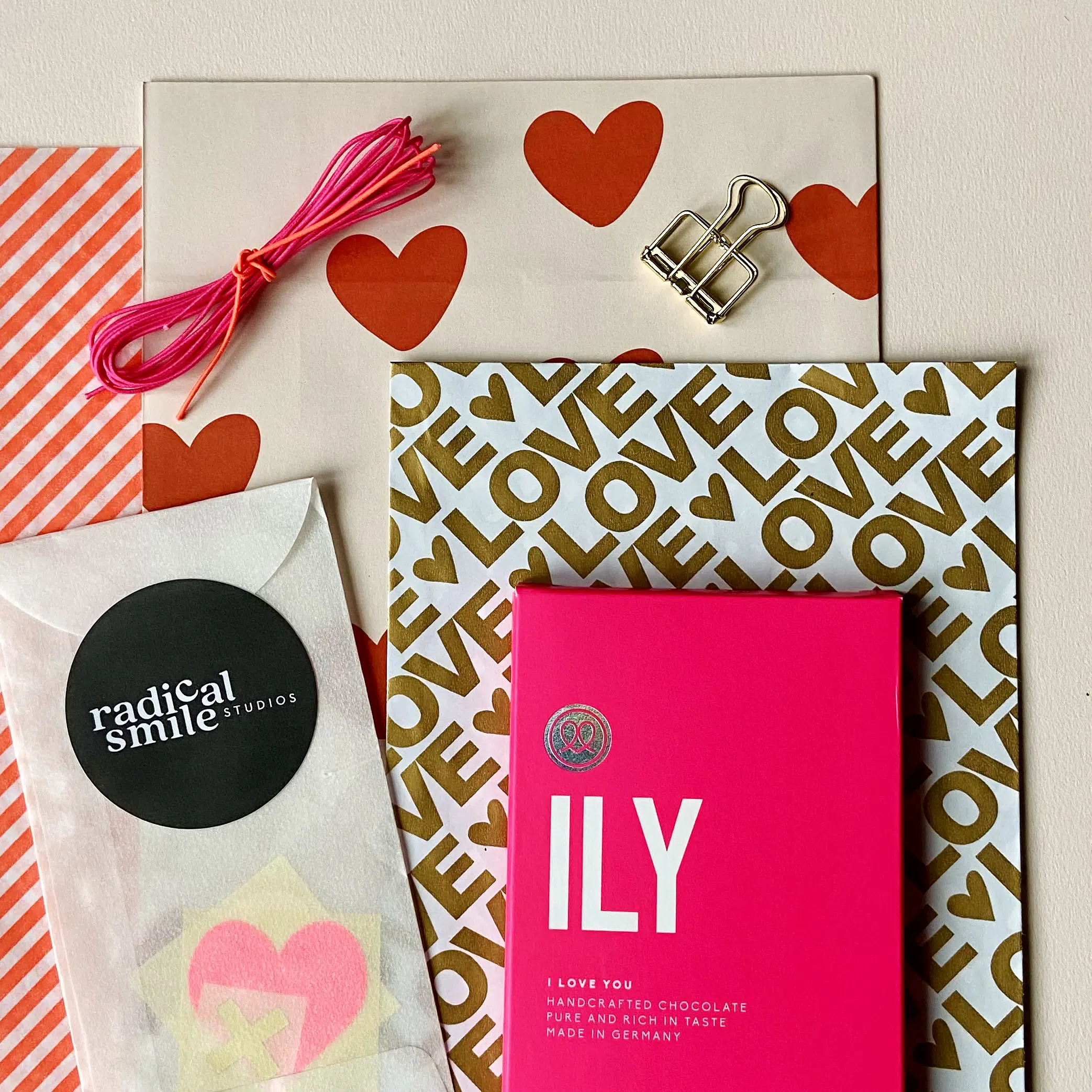 Verpackungs-Set "just love"