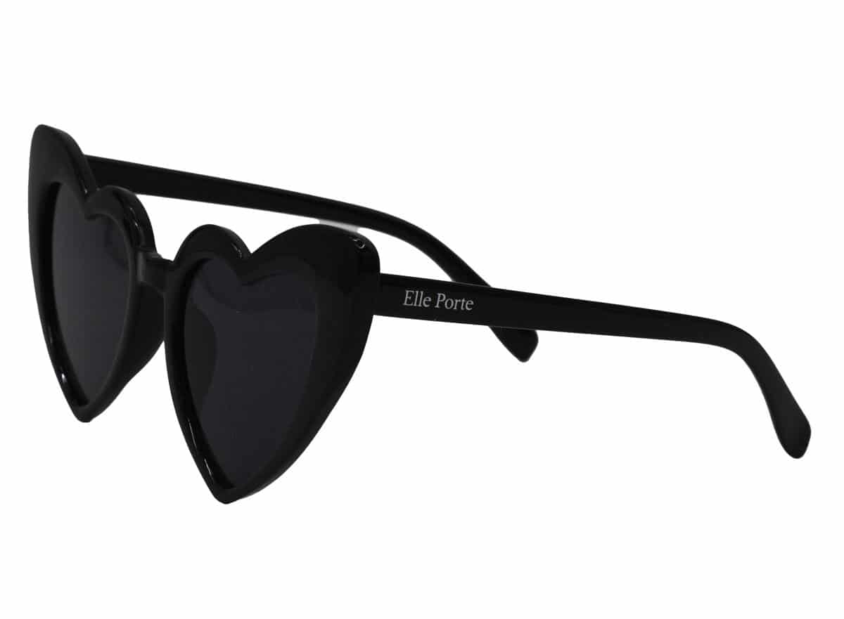 Sonnenbrille "Heart Black"