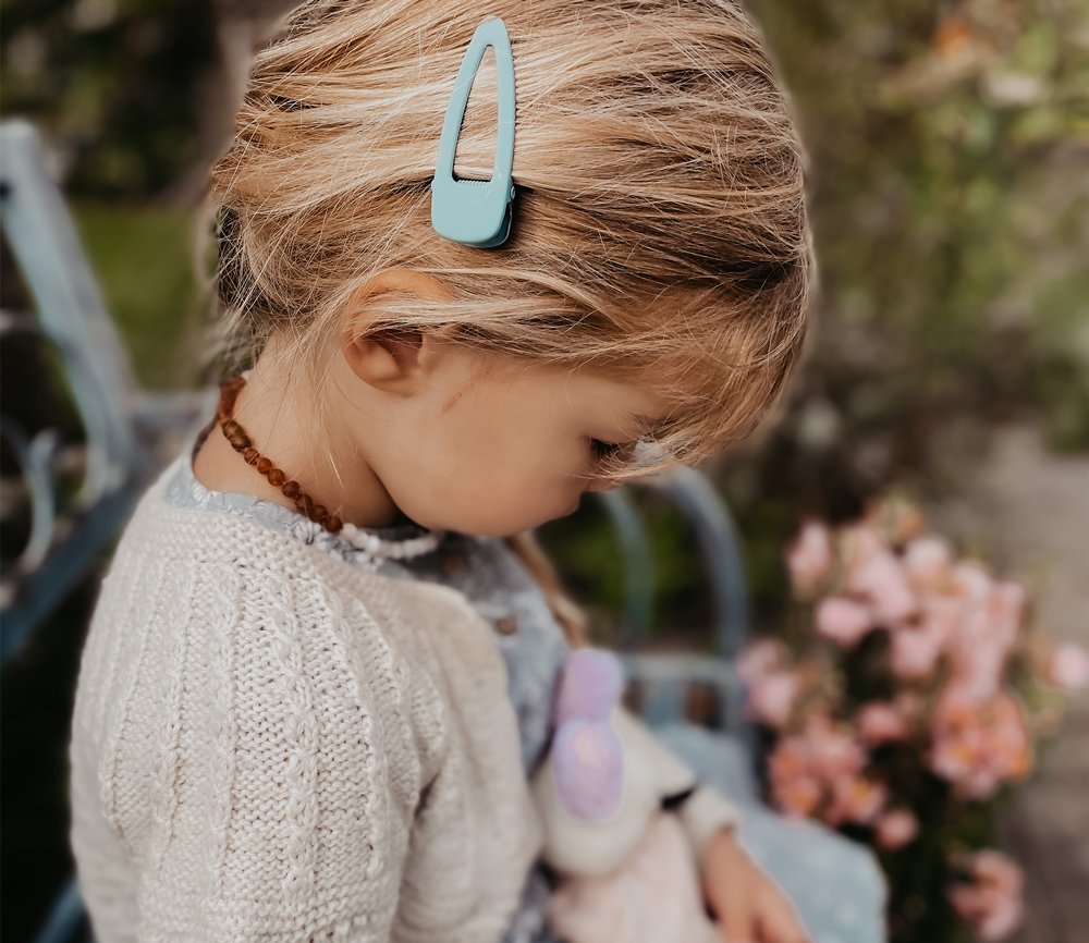 Haarspangen, Light Blue