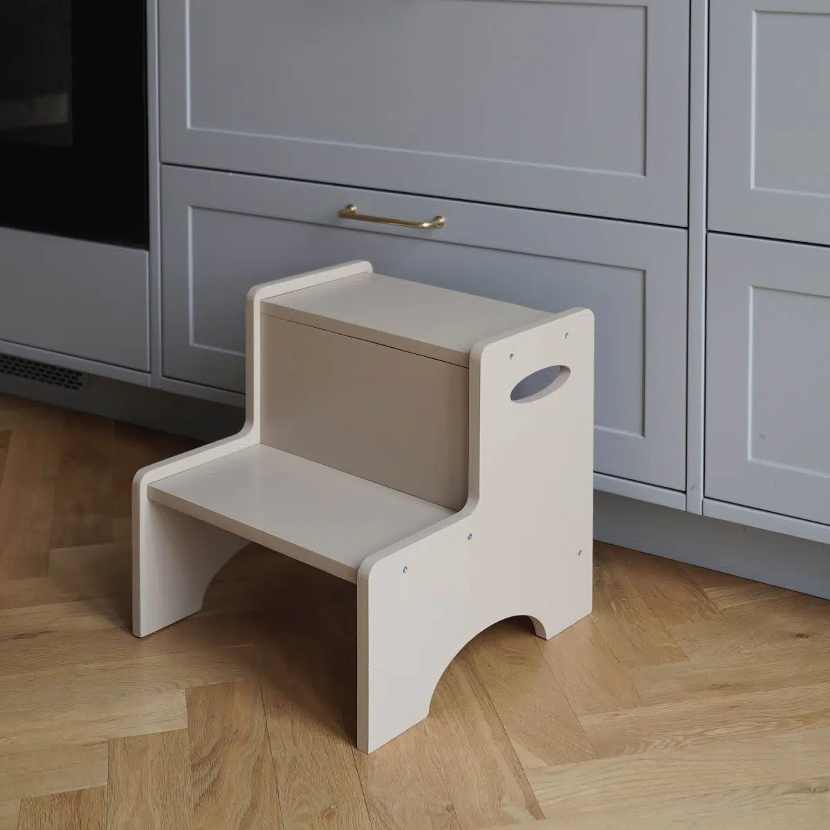 Tritthocker "Step Up", Beige