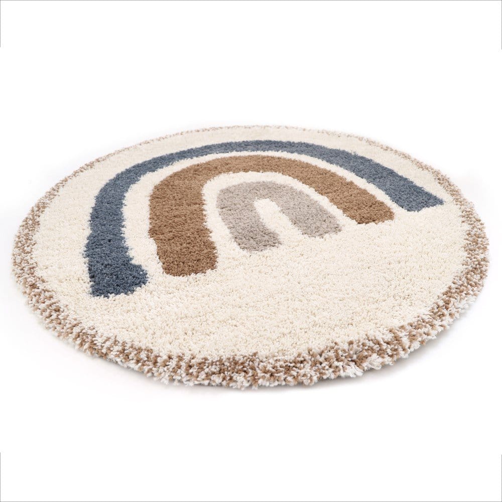 Kinderteppich "Bohemian Rainbow" Blau