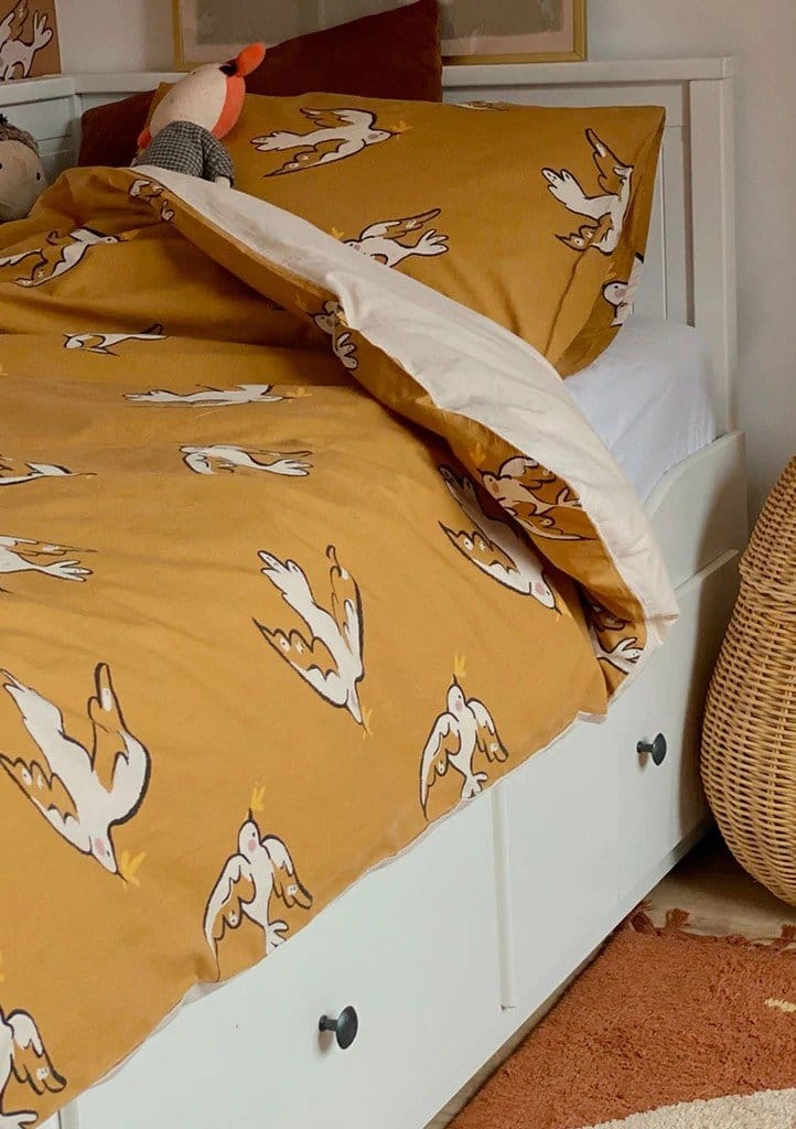 Bettwäsche mit Vogelmotiv “Peace Bird”