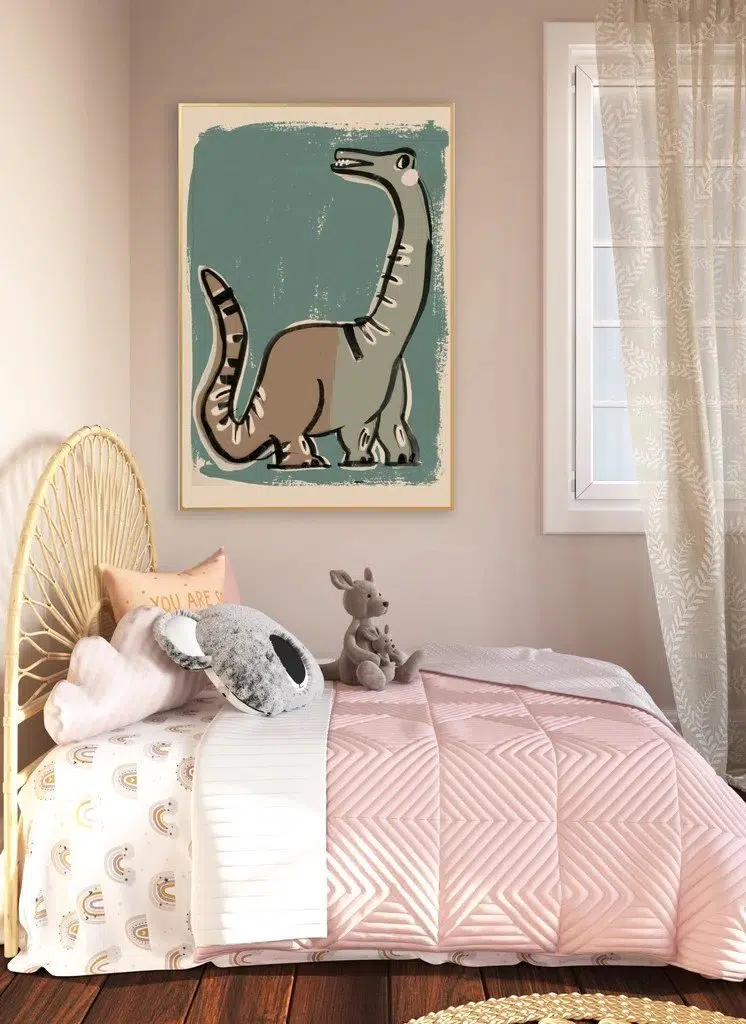 Poster *Dino green*, 50x70cm