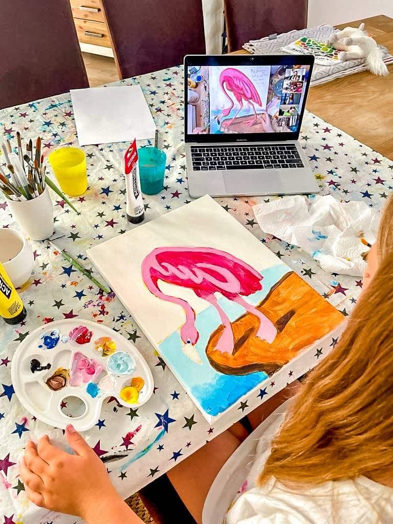 Einsteigerkurs Acrylmalerei für Kinder ab 8 Jahren, Gutschein für 6 Termine