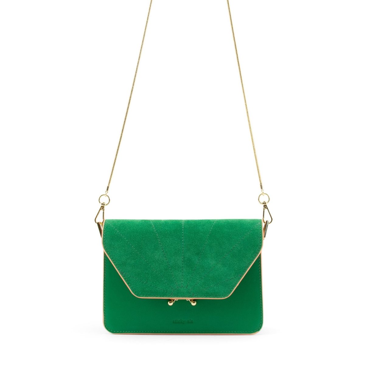 Schultertasche, Grün