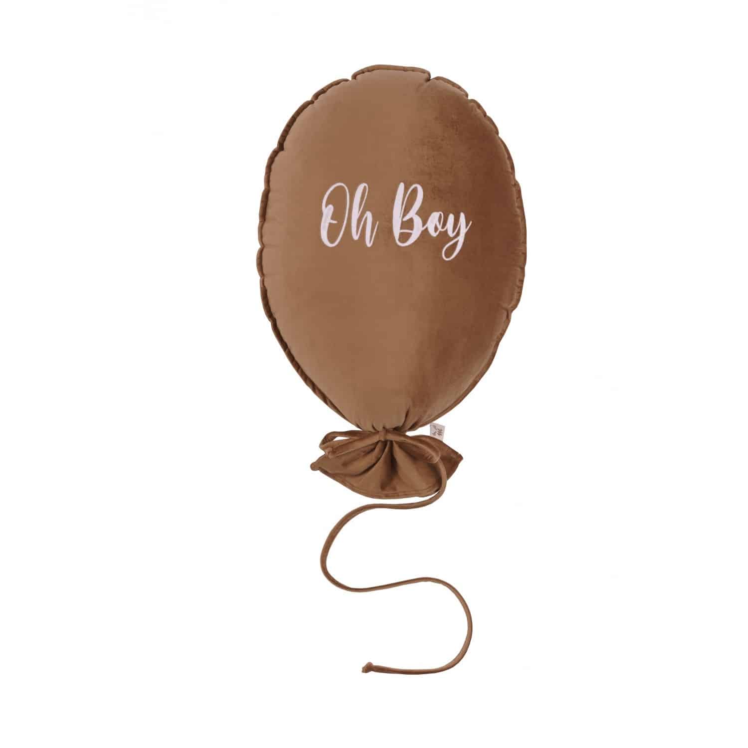 Ballonkissen "Oh Boy" Gold