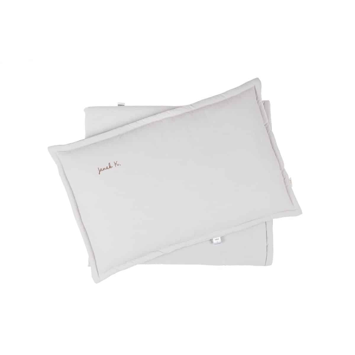 Malomi_Bettwaesche-Set_Grau_Personalisierung