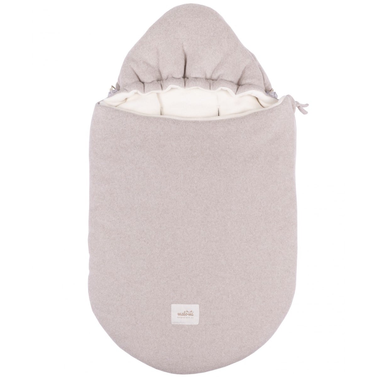 Fußsack, Beige