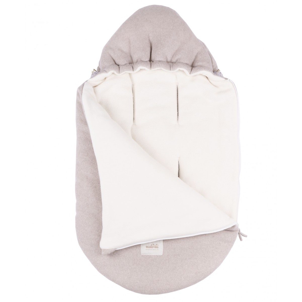 Fußsack, Beige